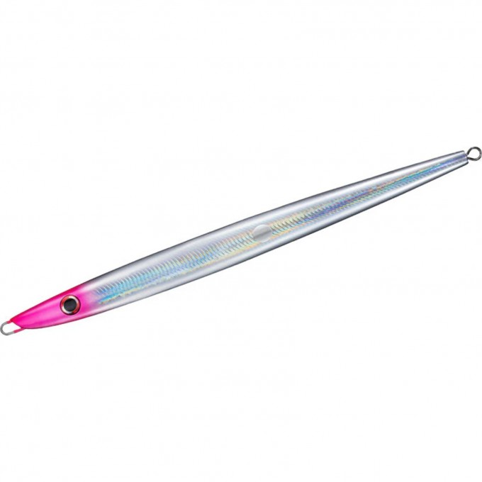 Блесна для джиггинга DAIWA SALTIGA TB JIG TONJIGI CUSTOM 300G ADEL MIRROR PINK HEAD 07452332