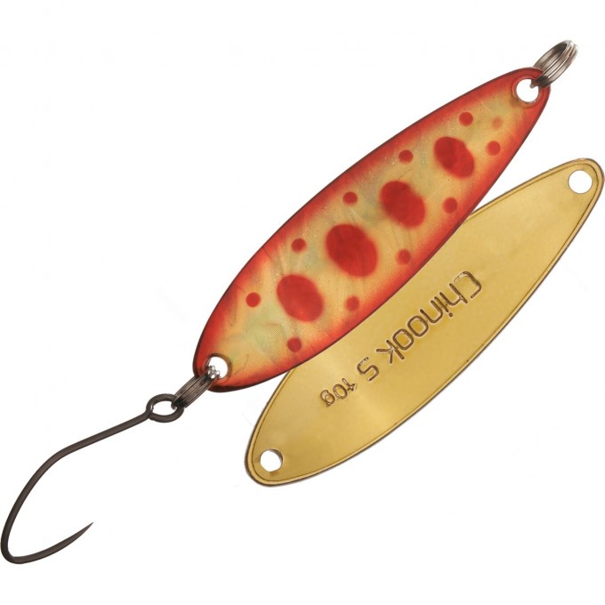 Блесна колеблющаяся DAIWA CHINOOK S 7S PINK YAMAME GOLD ORANGE BELLY 07412085