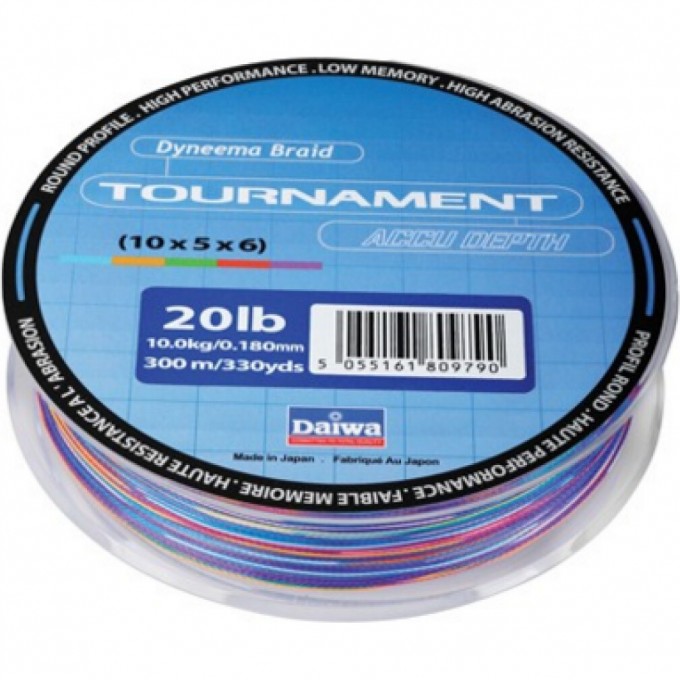 Шнур DAIWA Tournament Accudepth 0,16мм 150м 15lb 14629275