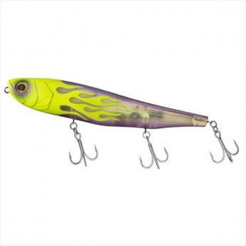 Воблер DIAWA MORETHAN MONSTER SLIDER 160F CHART FIRE CLEAR PURPLE SAND