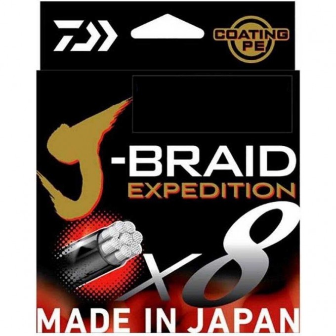 Леска DAIWA J-BRAID EXPEDITION×8E 0.20mm-150m SMASH ORANGE 12550-020